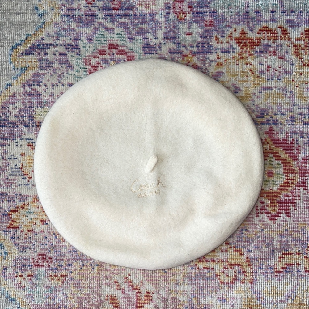 COACH beret hat